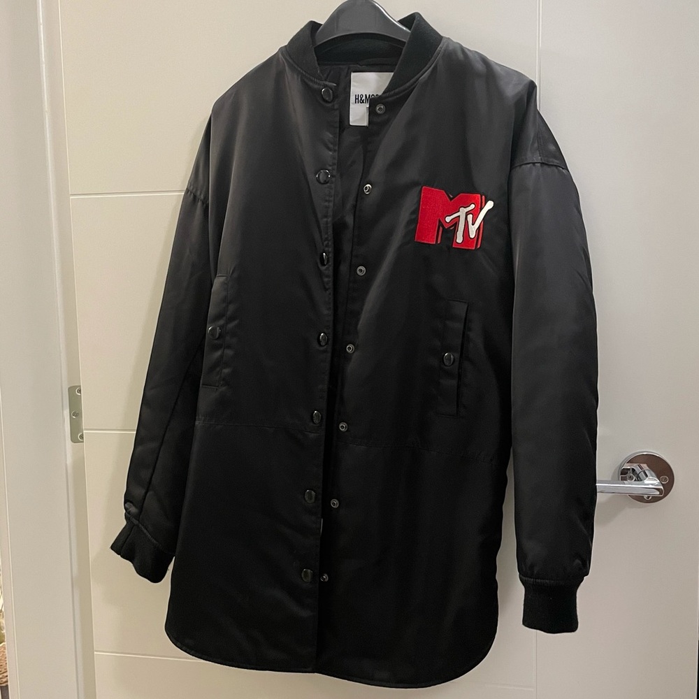 HM x Moschino Collab Bomber Jacket - Brand New